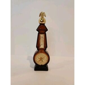 Vintage Avon Wild Country After Shave Thermometer w/ Eagle Top Amber  Empty
